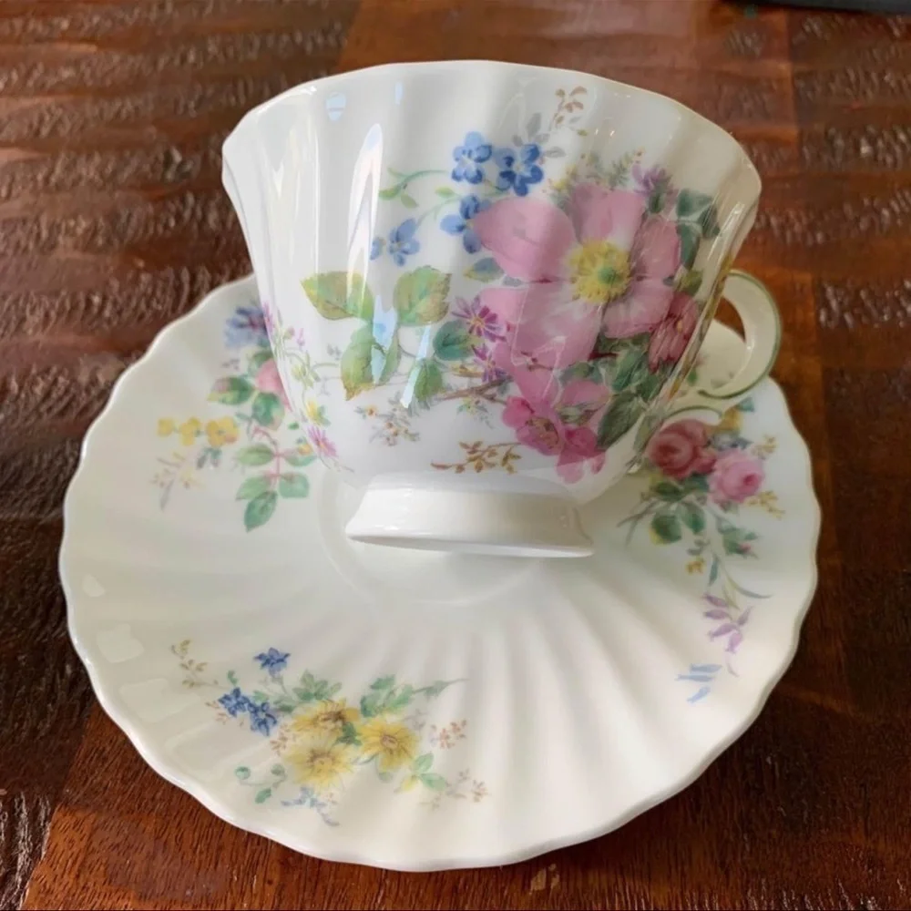 Royal Doulton Arcadia Cup & Saucer and Additional Cup